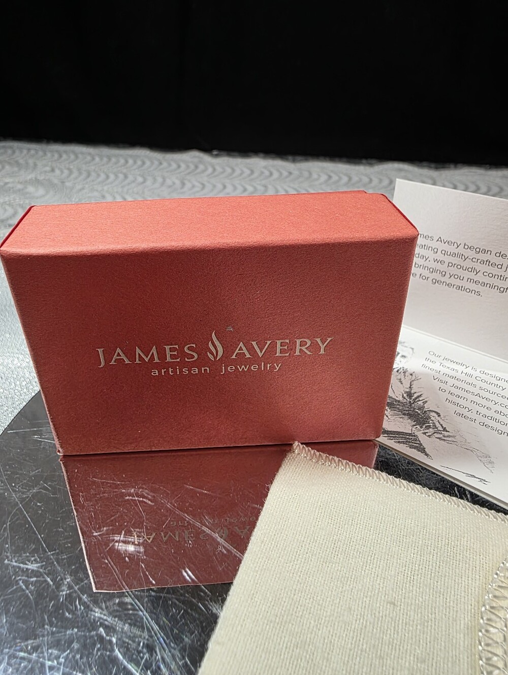 James Avery The Enamel Mini Flower Ring - Picture 6 of 7